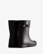 Hunter Women's Refined Slim Fit Short Rain Boots Black - Image 4