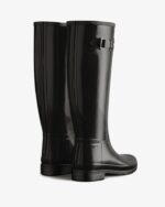 Hunter Women's Refined Slim Fit Tall Gloss Rain Boots Black - Image 4