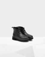 Hunter Women's Refined Stitch Detail Loafer Boots Black - Image 3