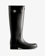 Hunter Women's Refined Tall Rain Boots Black - Image 2