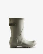 Hunter Women's Short Back Adjustable Rain Boots Ice Grey-Urban Grey - Image 2