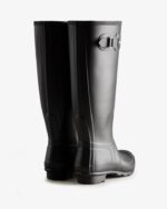 Hunter Women's Tall Wide Fit Rain Boots Black - Image 4