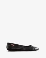 Hunter Women's Tour Gloss Ballerina Flats Black - Image 2