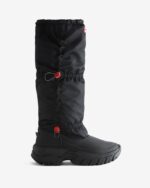 Hunter Women's Wanderer Insulated Tall Slouch Snow Boots Black - Image 2